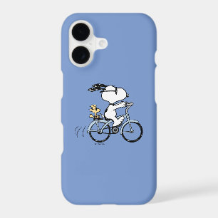 Peanuts Snoopy & Woodstock Bicycle iPhone 17 Case