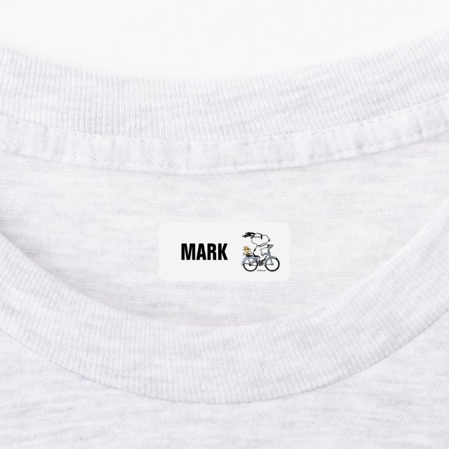 Peanuts | Snoopy & Woodstock Bicycle Kids' Labels (Affixed)