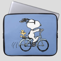 Peanuts | Snoopy & Woodstock Bicycle Laptop Sleeve