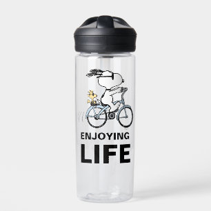 Peanuts Snoopy & Woodstock Bicycle Water Bottle