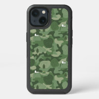 Peanuts | Snoopy & Woodstock Camouflage Camp iPhone 13 Case