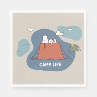 Peanuts | Snoopy & Woodstock Camp Life Napkins