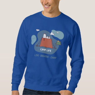 Peanuts Snoopy & Woodstock Camp Life Sweatshirt