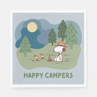 Peanuts | Snoopy & Woodstock Camp Site Napkins