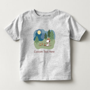 Peanuts Snoopy & Woodstock Camp Site Toddler T-shirt