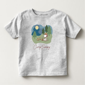 Peanuts | Snoopy & Woodstock Camp Site Toddler T-shirt