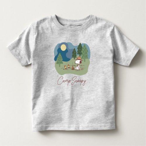 Peanuts  Snoopy  Woodstock Camp Site Toddler T_shirt