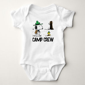 Peanuts | Snoopy & Woodstock Camping Baby Bodysuit