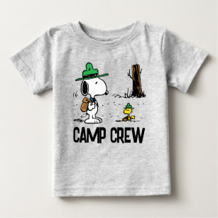 Peanuts   Snoopy & Woodstock Camping Baby T-Shirt