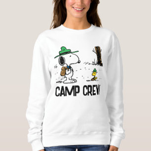 Peanuts Snoopy & Woodstock Camping Sweatshirt