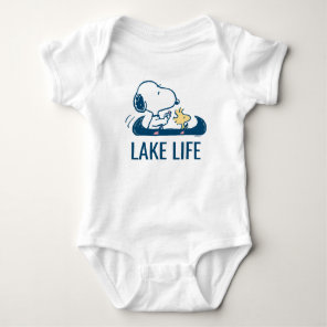 Peanuts | Snoopy & Woodstock Canoe Baby Bodysuit