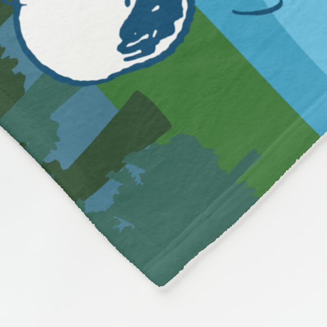 Peanuts | Snoopy & Woodstock Canoe Fleece Blanket
