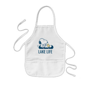 Peanuts   Snoopy & Woodstock Canoe Kids' Apron