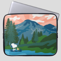 Peanuts | Snoopy & Woodstock Canoe Laptop Sleeve