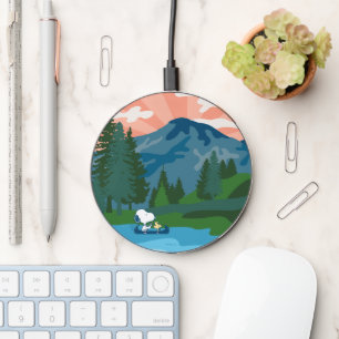 Peanuts Snoopy & Woodstock Canoe Wireless Charger