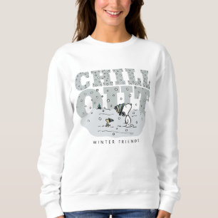 Peanuts Snoopy & Woodstock Chill Out Sweatshirt