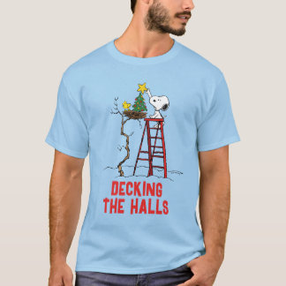 Peanuts | Snoopy & Woodstock Christmas Tree T-Shirt