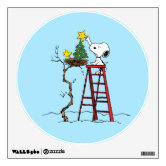 Peanuts | Snoopy Making the Catch Wall Decal | Zazzle