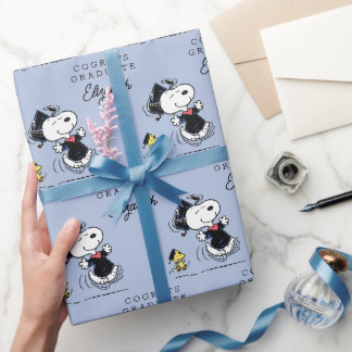 Peanuts | Snoopy & Woodstock Congrats Grad Wrapping Paper