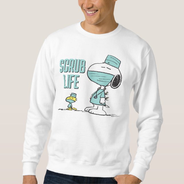Peanuts | Snoopy & Woodstock Doctors Sweatshirt (Front)