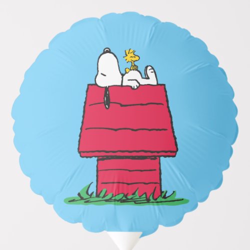 Peanuts  Snoopy  Woodstock Doghouse Balloon