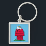 Peanuts | Snoopy & Woodstock Doghouse Keychain<br><div class="desc">Check out this fun Peanuts design featuring Snoopy and Woodstock.</div>