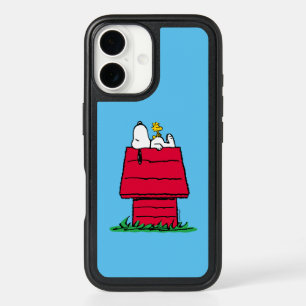 Peanuts   Snoopy & Woodstock Doghouse iPhone 16 Case