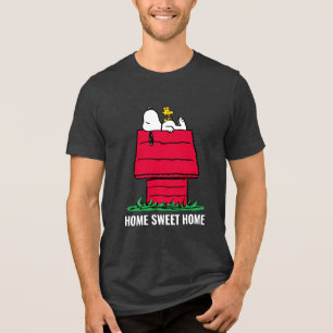 Peanuts Snoopy & Woodstock Doghouse Tri-Blend Shirt