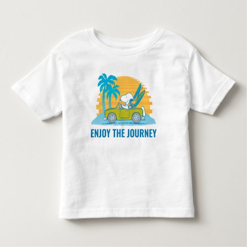 Peanuts  Snoopy  Woodstock Enjoy the Journey Toddler T_shirt