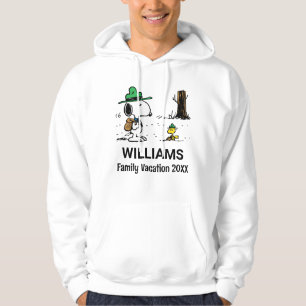 Peanuts   Snoopy & Woodstock Family Vacation Hoodie