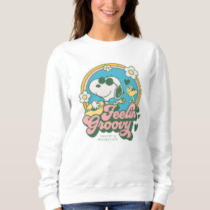 Peanuts Snoopy & Woodstock Feelin' Groovy Sweatshirt