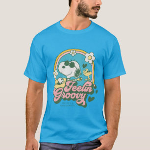 Peanuts   Snoopy & Woodstock Feelin' Groovy T-Shirt