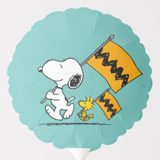 Peanuts | Snoopy & Woodstock Flags Balloon