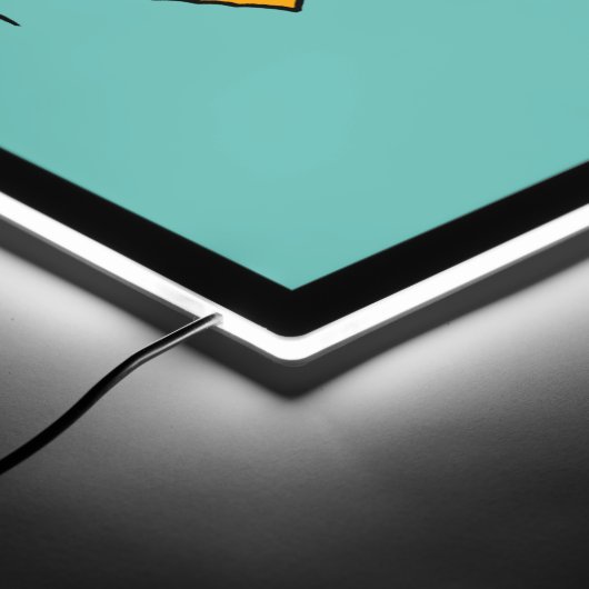 Peanuts | Snoopy & Woodstock Flags LED Sign (Corner)