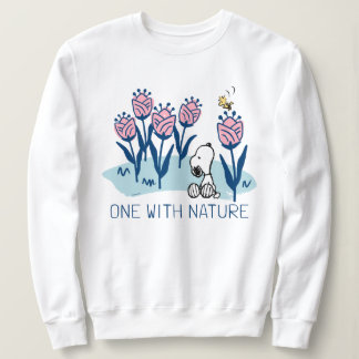 Peanuts | Snoopy & Woodstock Flower Garden Sweatshirt