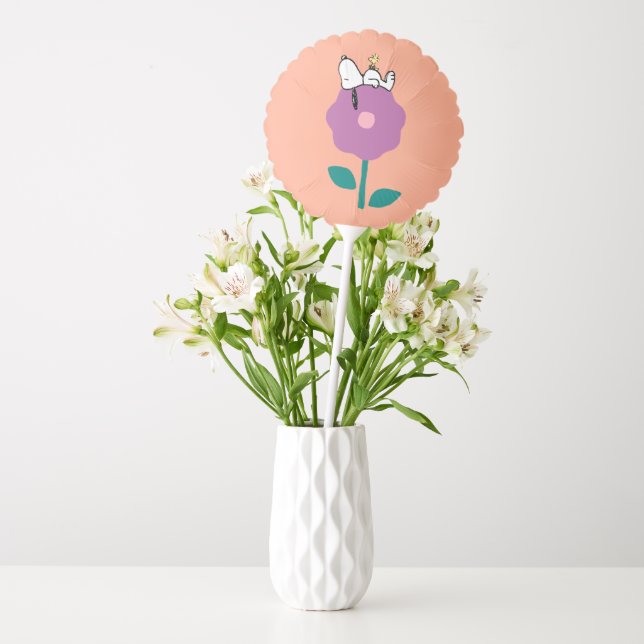 Peanuts | Snoopy & Woodstock Flower Whistle Balloon (Vase)