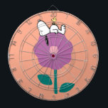 Peanuts | Snoopy & Woodstock Flower Whistle Dart Board<br><div class="desc">Check out this fun Peanuts design featuring Snoopy and Woodstock.</div>