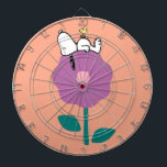Peanuts | Snoopy & Woodstock Flower Whistle Dart Board<br><div class="desc">Check out this fun Peanuts design featuring Snoopy and Woodstock.</div>