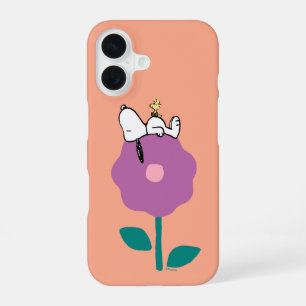 Peanuts Snoopy & Woodstock Flower Whistle iPhone 16 Case