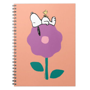 Peanuts Snoopy & Woodstock Flower Whistle Notebook