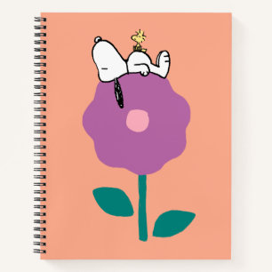 Peanuts Snoopy & Woodstock Flower Whistle Notebook