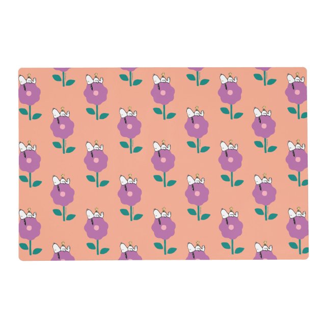 Peanuts | Snoopy & Woodstock Flower Whistle Placemat (Front)