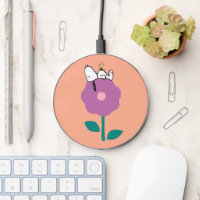 Peanuts | Snoopy & Woodstock Flower Whistle Wireless Charger