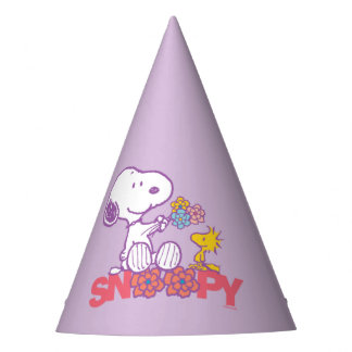 Peanuts | Snoopy & Woodstock Flowers Party Hat
