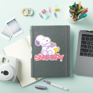 Peanuts | Snoopy & Woodstock Flowers Sticker