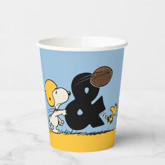 Peanuts | Snoopy & Woodstock Football Paper Cups