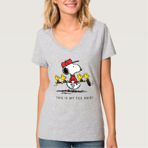 Peanuts Snoopy, Woodstock & Friends Golf T-Shirt