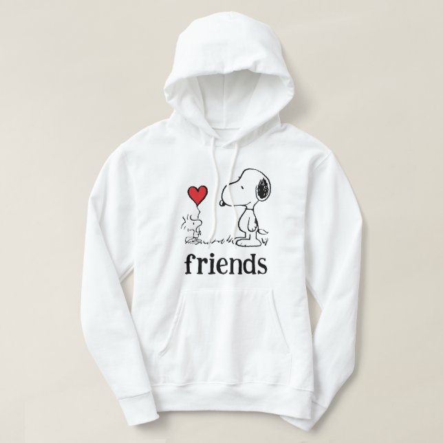 Peanuts | Snoopy & Woodstock Friends Hoodie (Design Front)