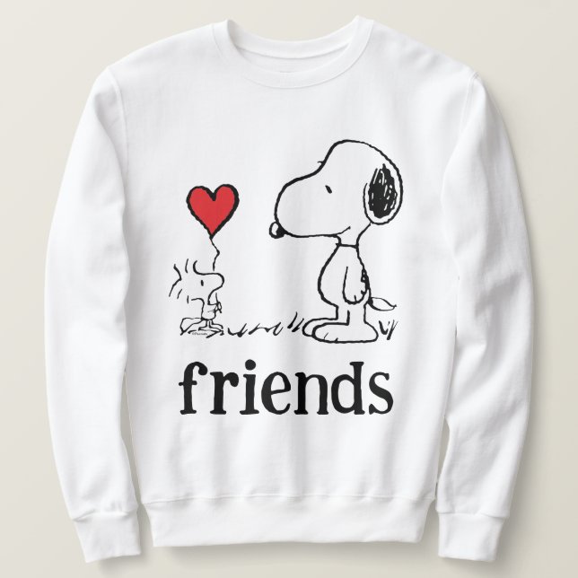 Peanuts | Snoopy & Woodstock Friends Sweatshirt (Design Front)