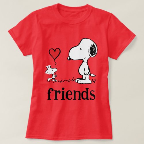 Peanuts  Snoopy  Woodstock Friends T_Shirt